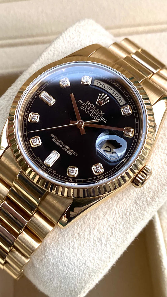 Luxury Rolex Day-Date Gold Watch | Premium Quality for Men