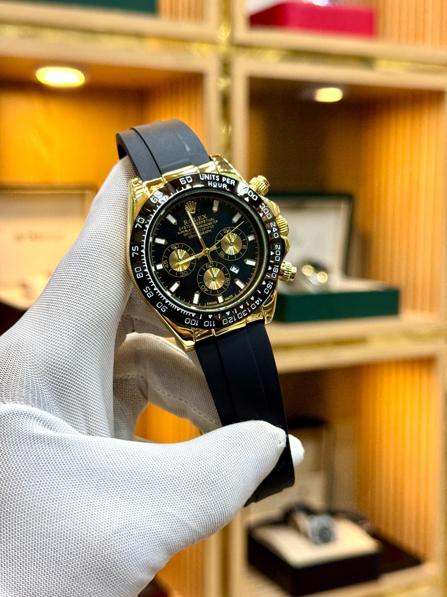 Rolex Cosmograph Daytona - Black Dial - Oysterflex Bracelet